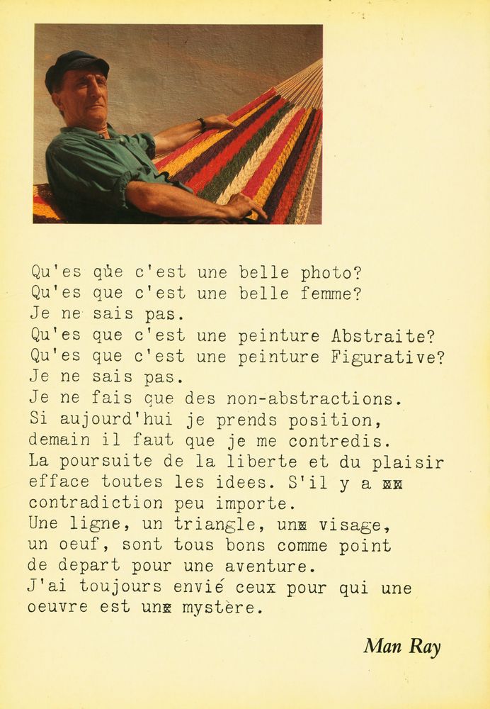 《MAN RAY Photographe》 3