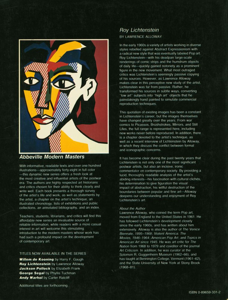 『Roy Lichtenstein』 3