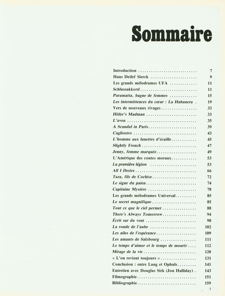 『DOUGLAS SIRK』 2