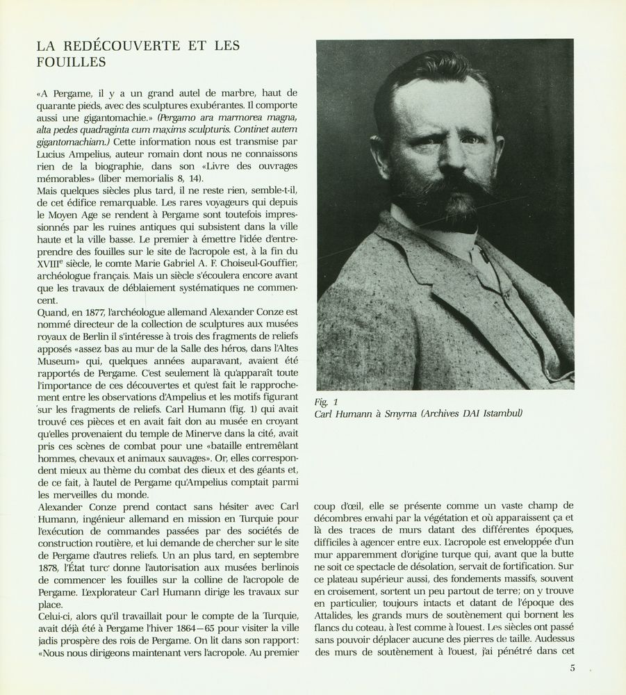 『Le grand autel de marbre de Pergame : Redécouverte, historique et reconstruction』 2
