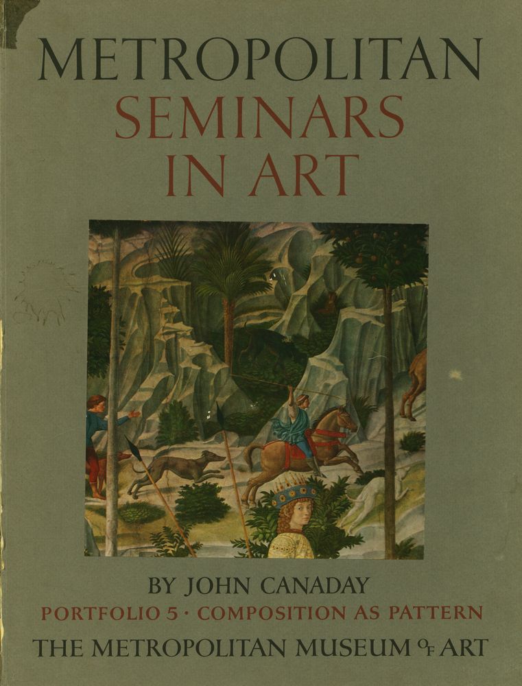 『METROPOLITAN SEMINARS IN ART - Portfolio 5ㆍComposition as pattern』 1