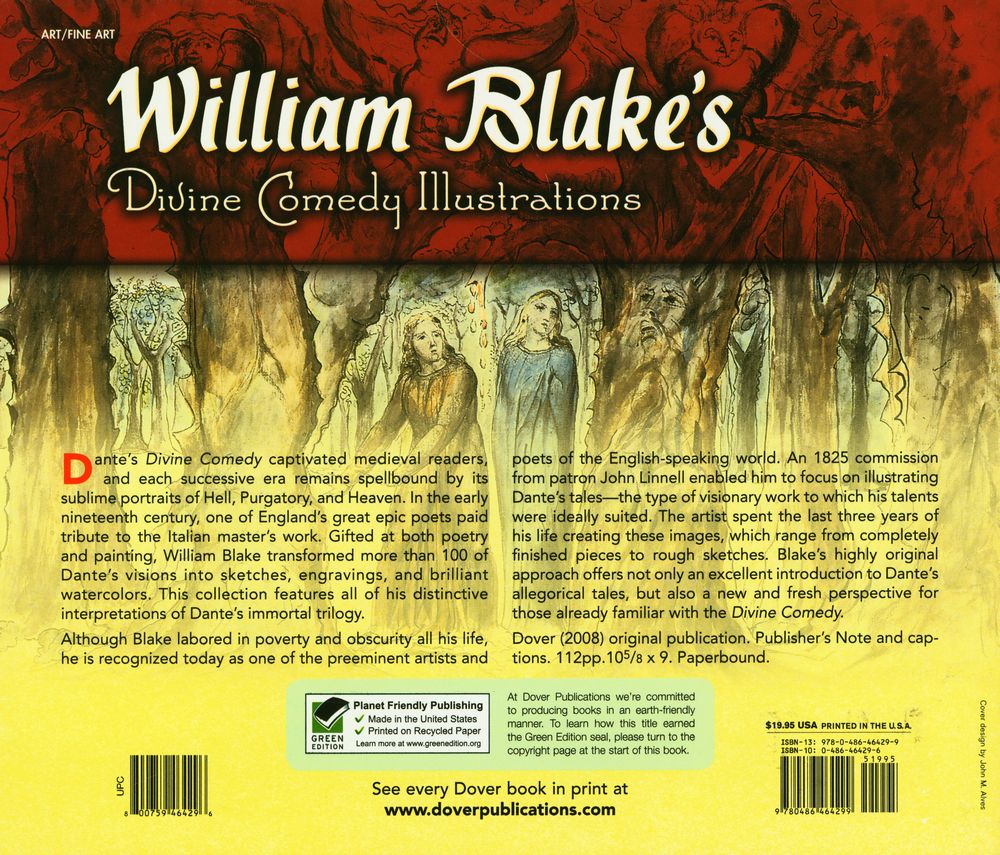 『William Blake's Divine comedy illustrations : 102 full - color plates』 3