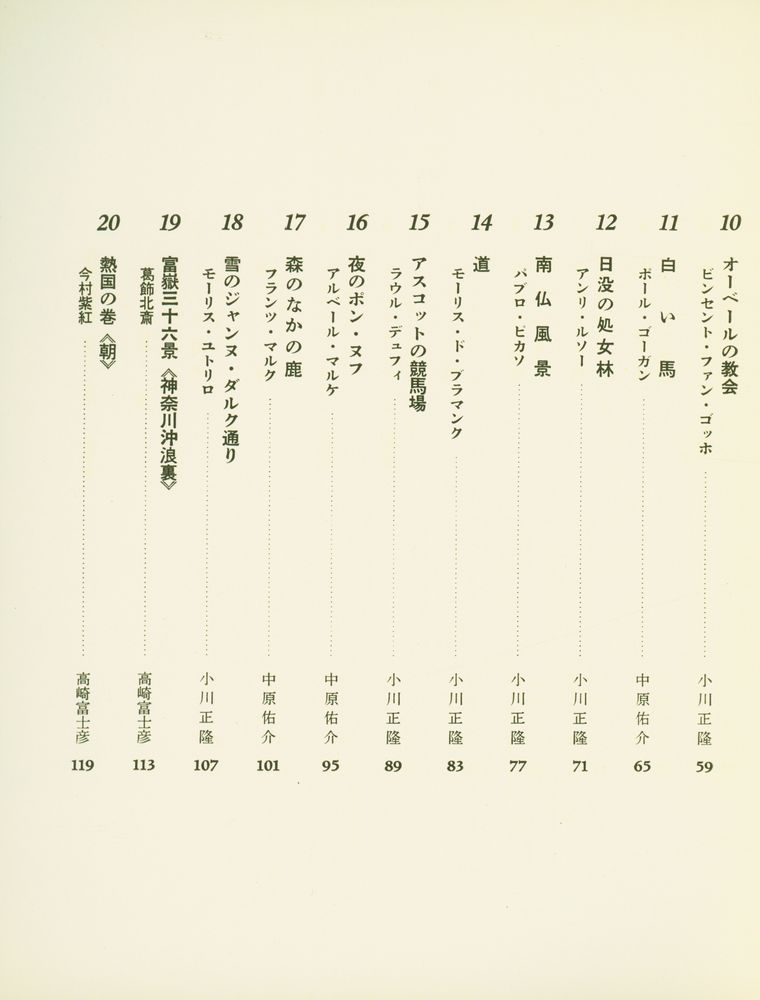 『家庭美術館 世界の 名画 2 - 風景編』 3