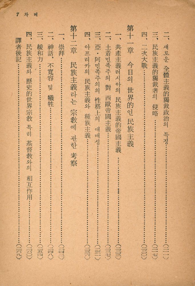 『思想文庫 8 思想界誌齡壹百號紀念: 民族主義(사상문고 8 사상계지령일백호기념: 민족주의)』 6