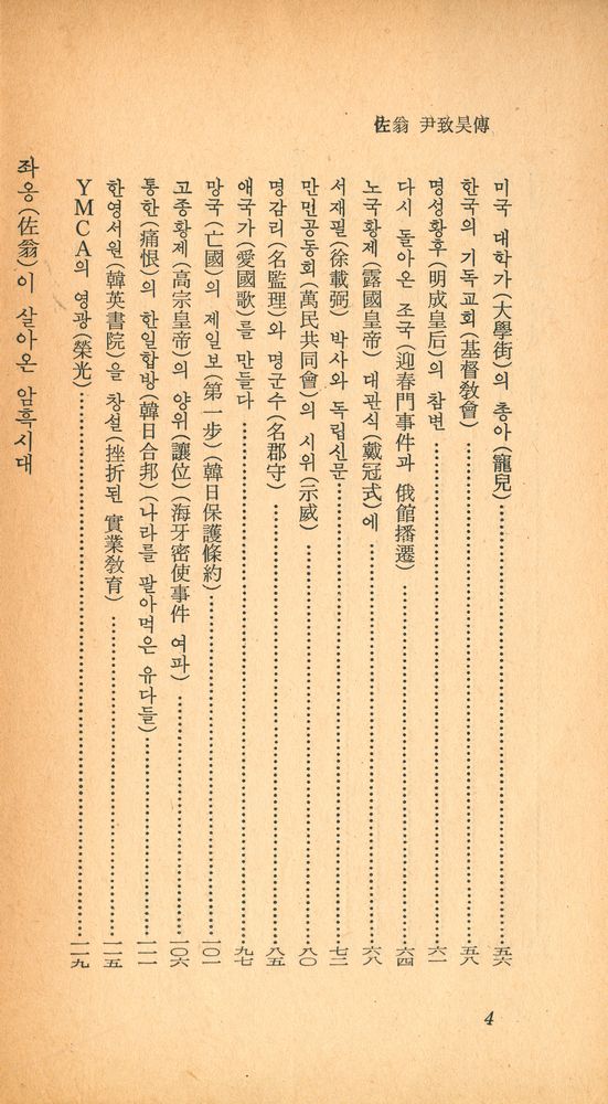 『乙酉文庫 227 -  佐翁 尹致昊傳(을유문고 227 -  좌옹 윤치호전)』 3