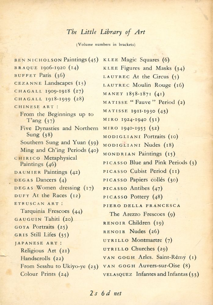 『DE CHIRICO : METAPHYSICAL PAINTINGS』 3