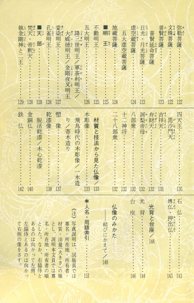 『仏像のみかた』 3