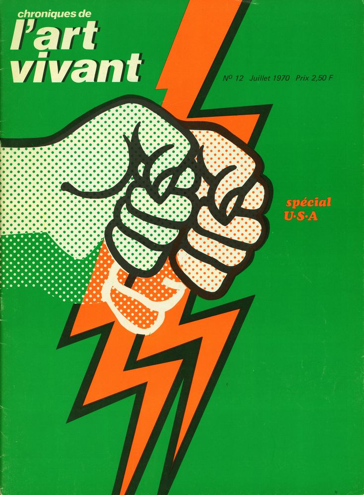 『chroniques de l'art vivant』 N° 12 JUILLET 1970 1
