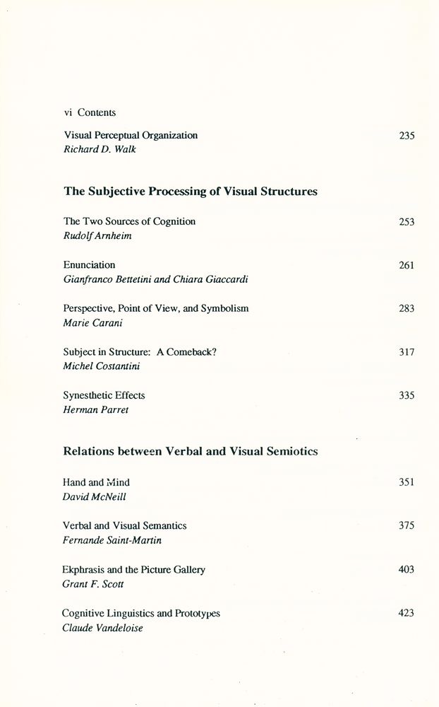 『Advances in visual semiotics : The Semiotic Web 1992 - 93』 3