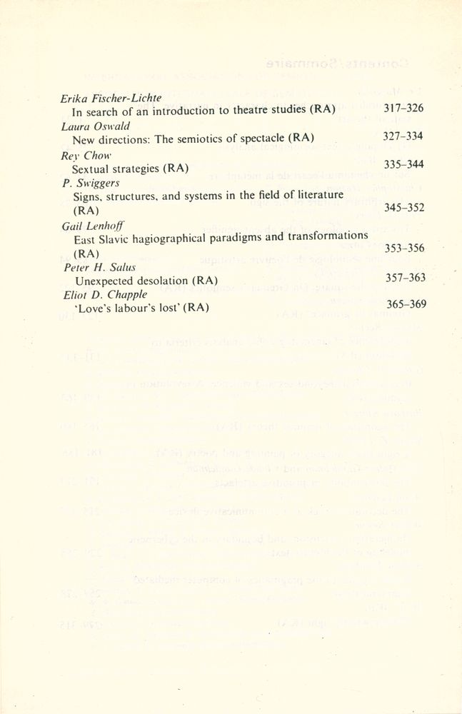 『SEMIOTICA』 1989 Volume 75 - 1/2 5