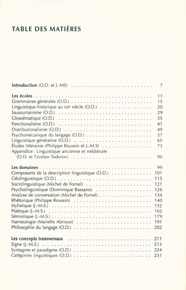 『NOUVEAU DICTIONNAIRE ENCYCLOPÉDIQUE DES SCIENCES DU LANGAGE』 2