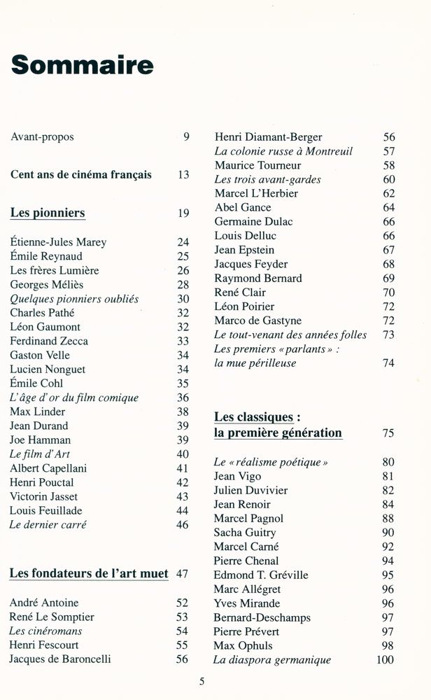 『Les maîtres du cinéma français』 2