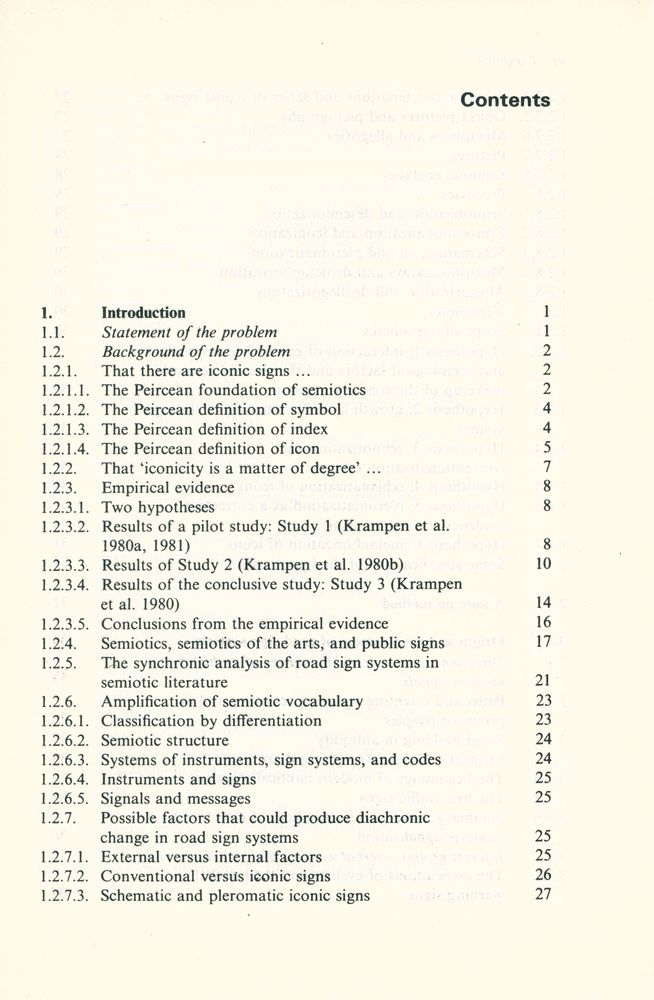 『SEMIOTICA』 1983 Volume 43 - 1/2 3