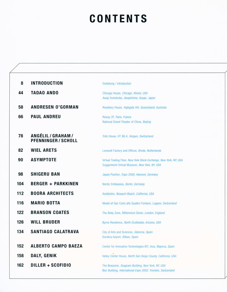 『Architecture Now ! : Architektur heute : L'architecture d'aujourd'hui』 2