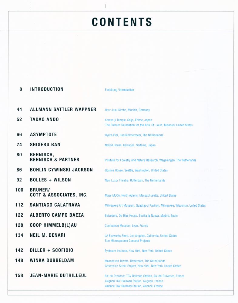 『Architecture Now! Vol. 2 : Architektur heute : L'architecture d'aujourd'hui』 2