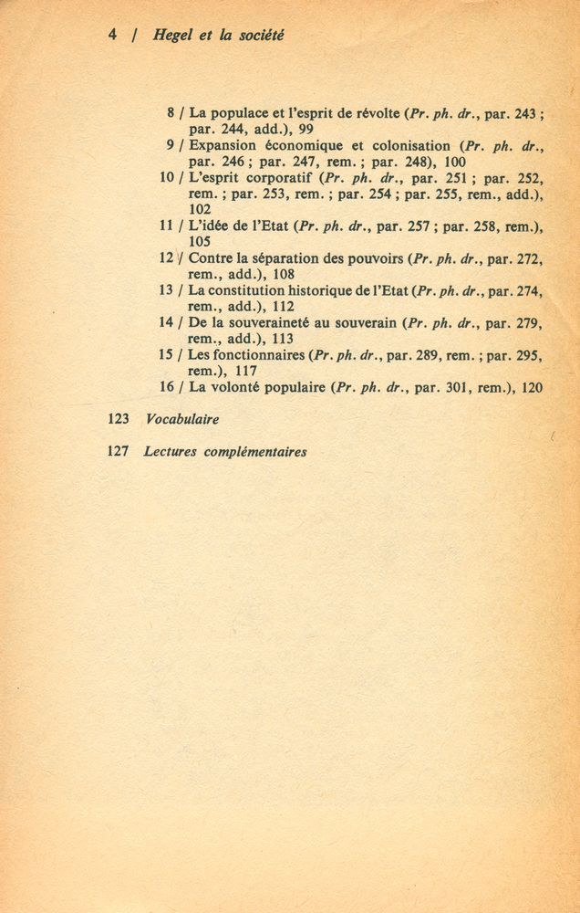 『Hegel et la société』 3