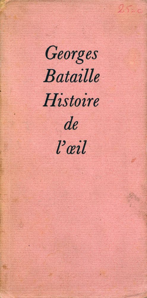 『Histoire de l'œil』 1