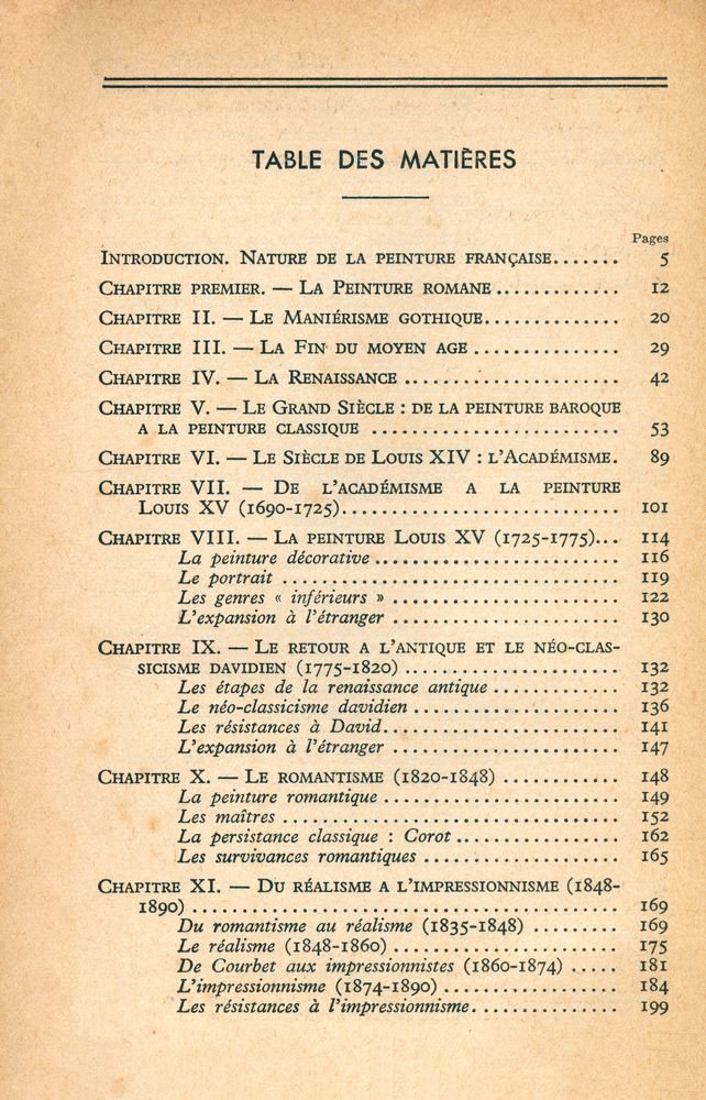 『LA PEINTURE FRANÇAISE』 2