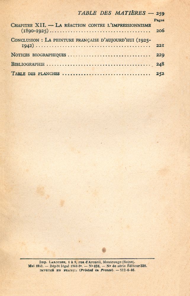 『LA PEINTURE FRANÇAISE』 3