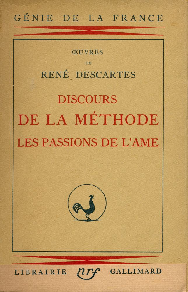 『DISCOURS DE LA MÉTHODE : LES PASSIONS DE L'AME』 1