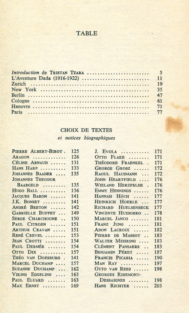 『L'aventure Dada(1916 - 1922)』 2