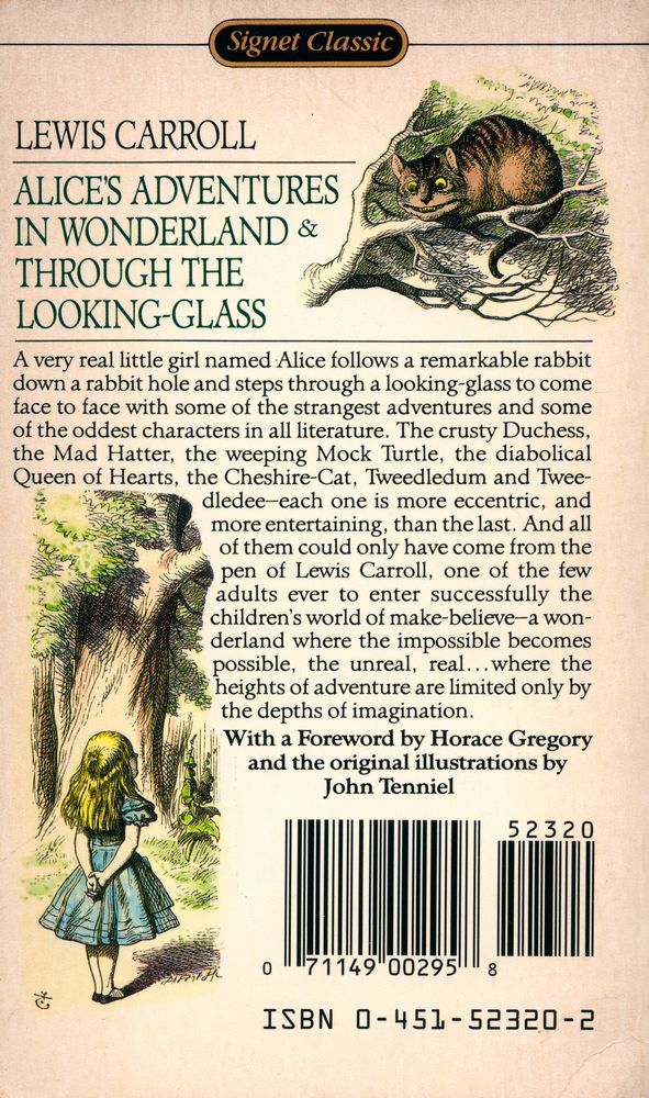 『ALICE'S ADVENTURES IN WONDERLAND & THROUGH THE LOOKING - GLASS』 3