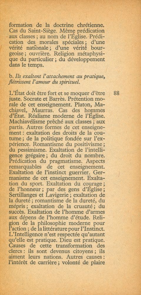 『La TRAHISON DES CLERCS』 4