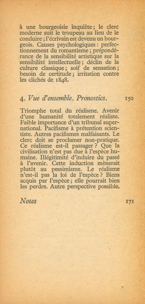 『La TRAHISON DES CLERCS』 5