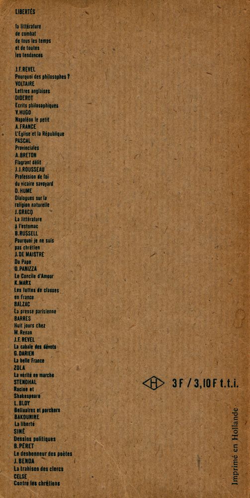 『La TRAHISON DES CLERCS』 6