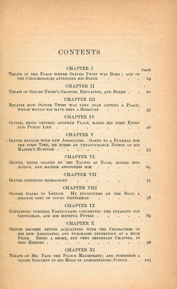 『The Adventures of Oliver Twist』 2