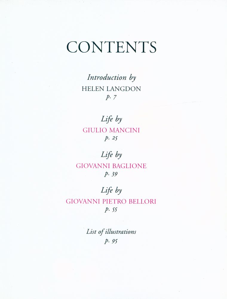 『THE LIVES OF CARAVAGGIO』 2