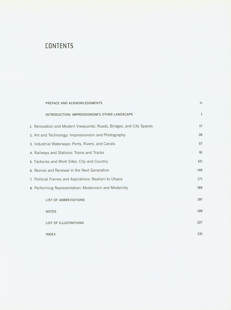 『Impressionism and the modern landscape : productivity, technology, and urbanization from Manet to Van Gogh』 2