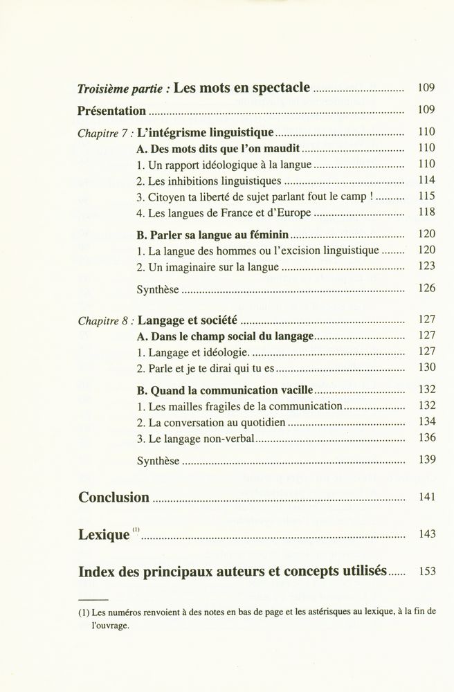 『L'homme et son langage : Introduction à la linguistique』 4