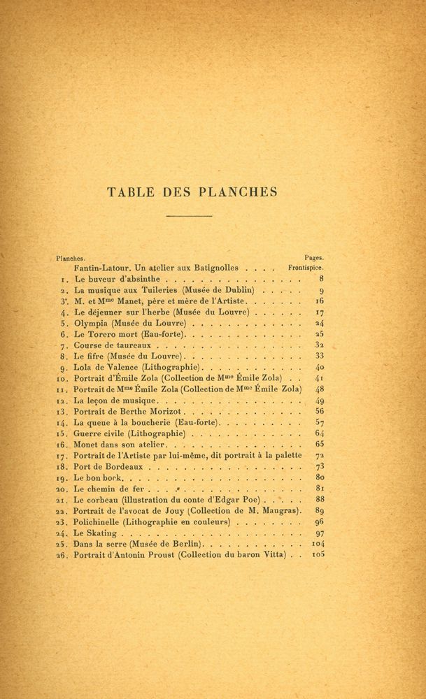 『ÉDOUARD MANET : SOUVENIRS』 2