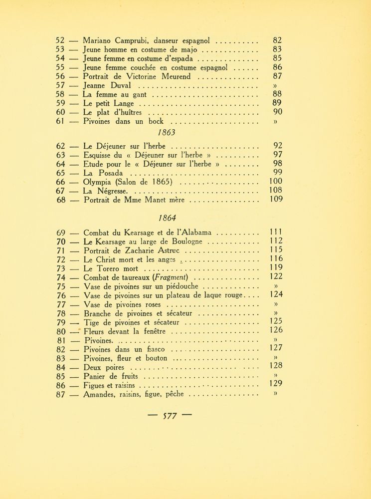 『MANET : Histoire catalographique』 4