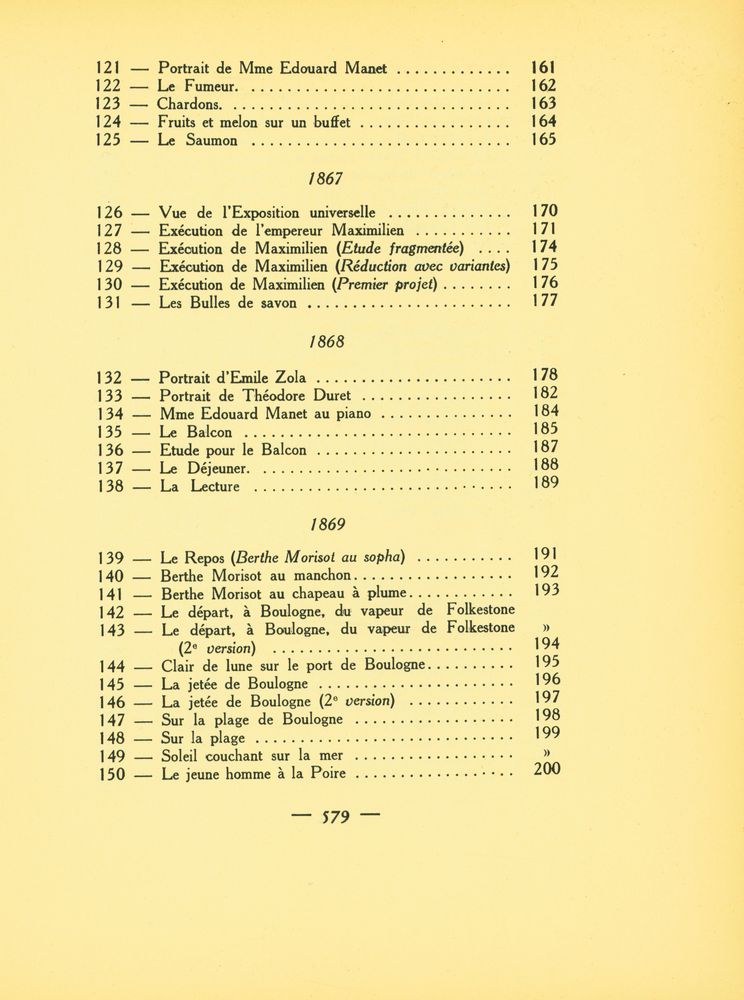『MANET : Histoire catalographique』 6