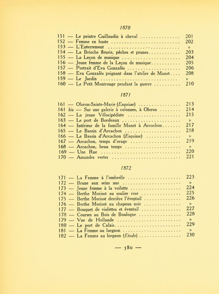 『MANET : Histoire catalographique』 7