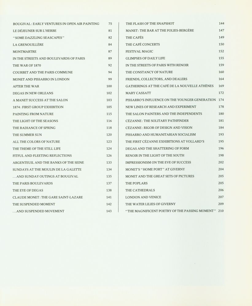 『Impressionists and Impressionism』 3