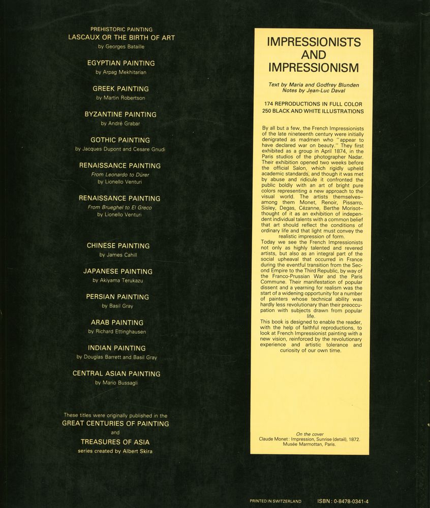 『Impressionists and Impressionism』 4