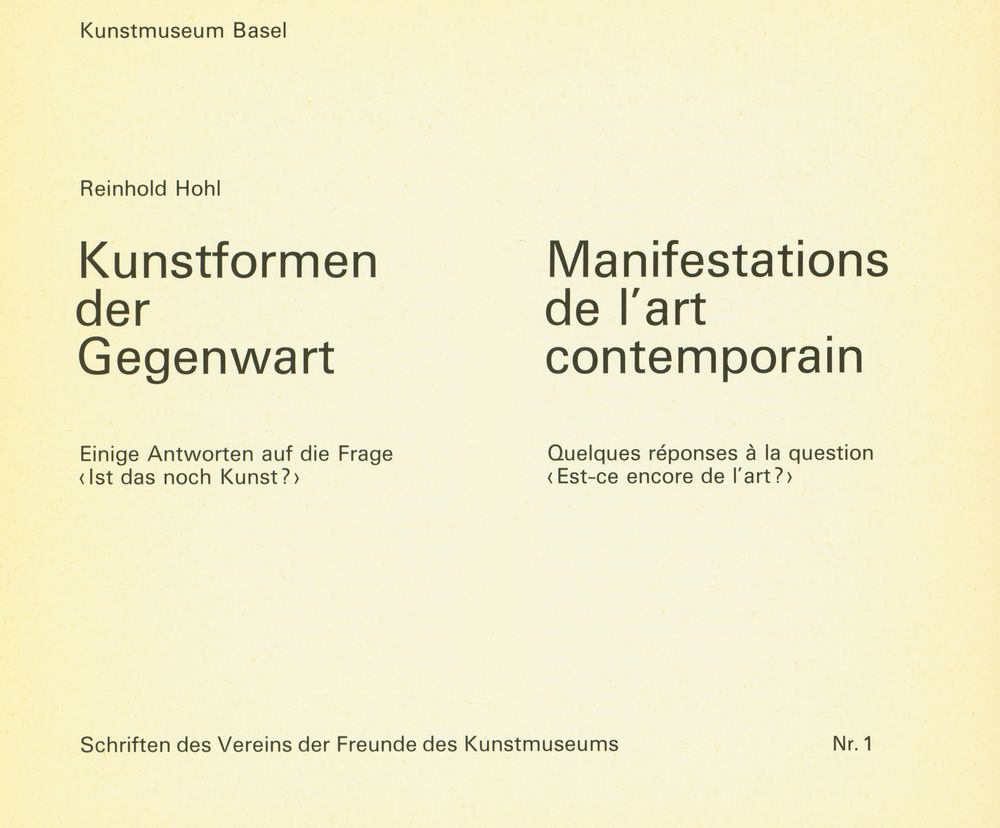 《Kunstformen der Gegenwart》 2