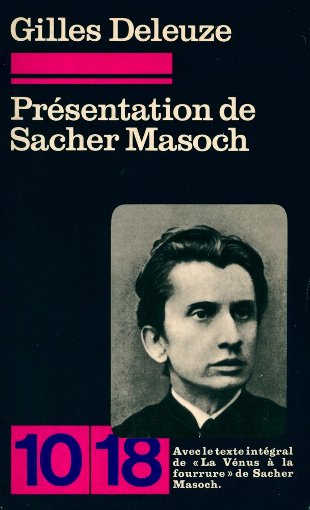 『PRÉSENTATION DE SACHER - MASOCH : LE FROID ET LE CRUEL』 1