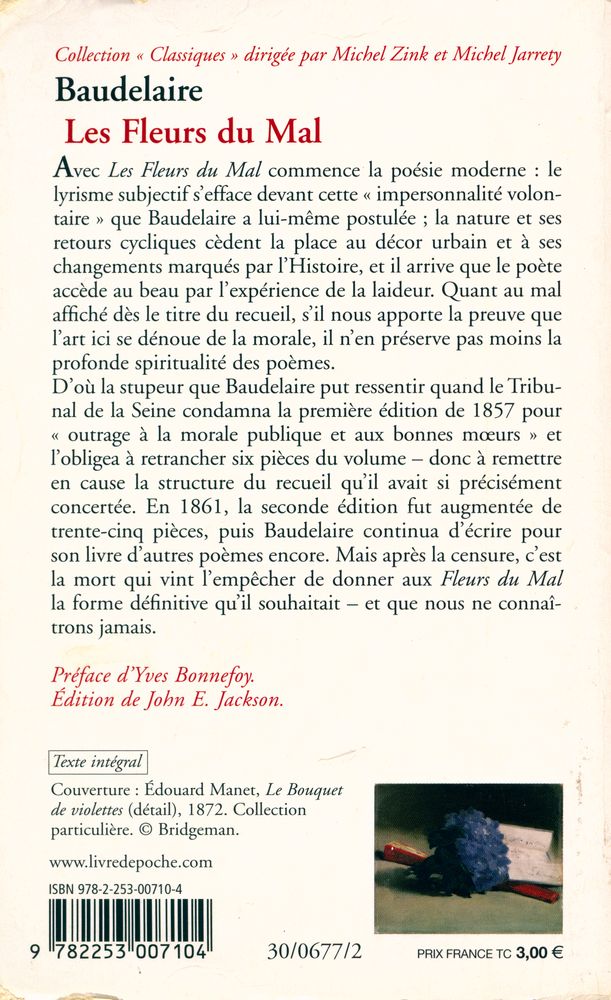 『Les Fleurs du Mal』
