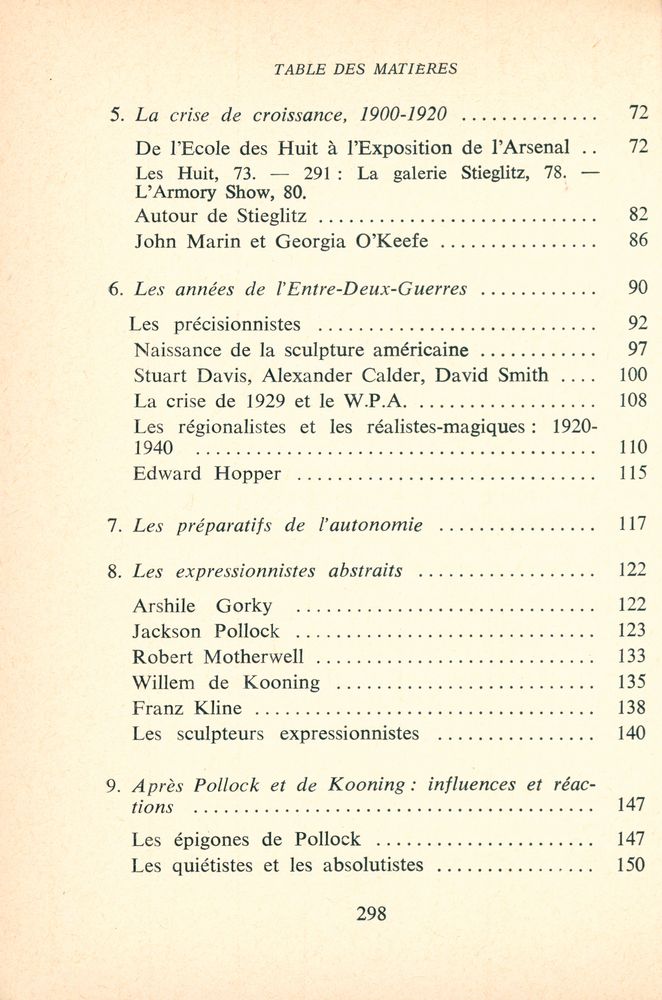 『PEINTURE ET SCULPTURE AUX ETATS - UNIS』 3