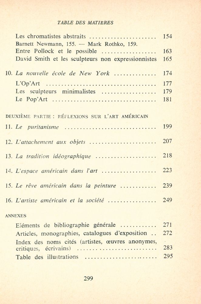 『PEINTURE ET SCULPTURE AUX ETATS - UNIS』 4