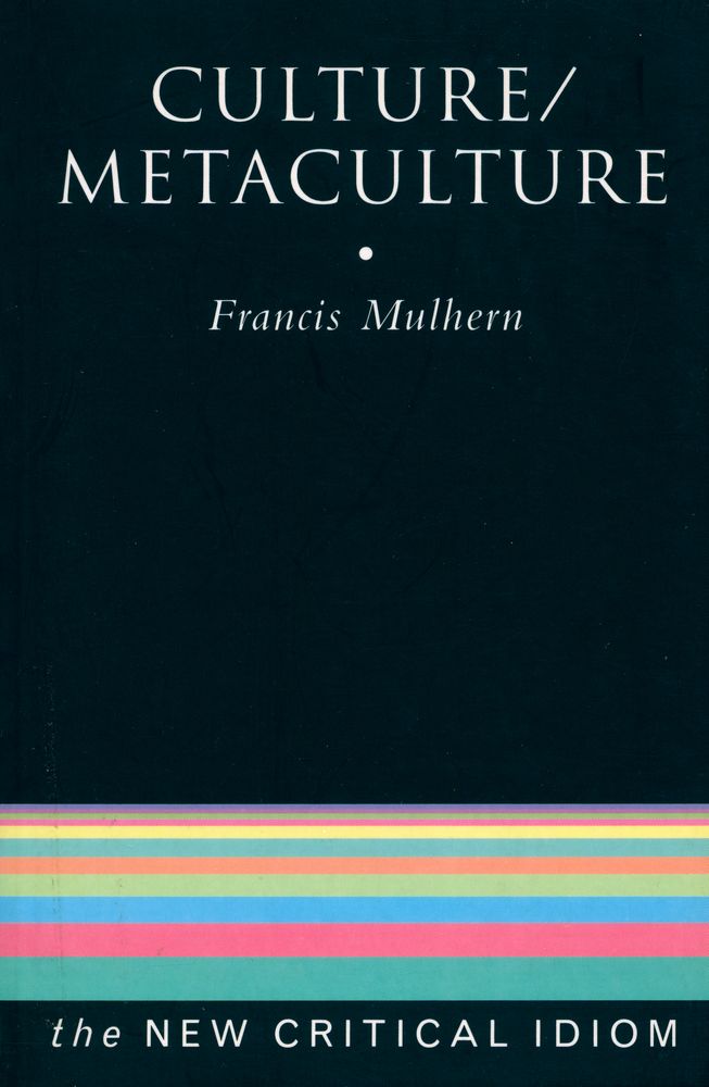 『Culture/metaculture』 1