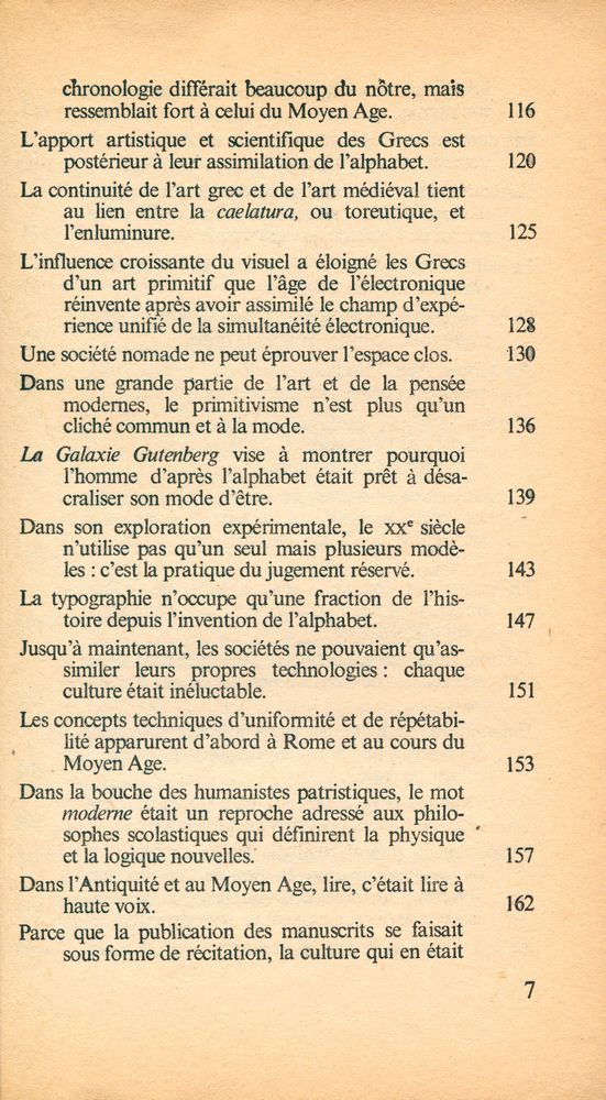 『la galaxie gutenberg 1 : la genèse de l'homme typographique』 4