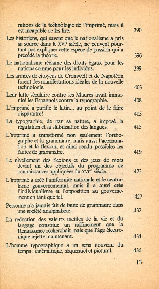 『la galaxie gutenberg 1 : la genèse de l'homme typographique』