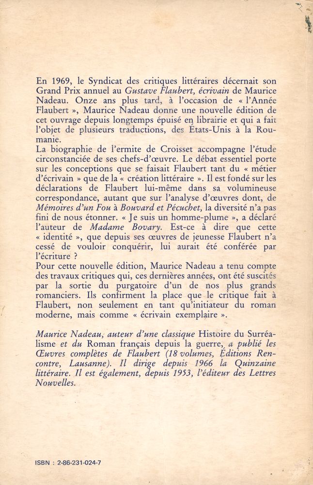 『Gustave Flaubert, écrivain』 3