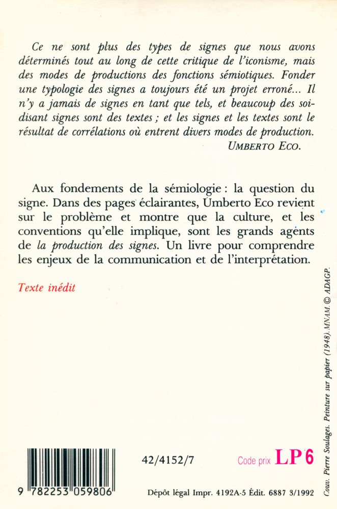 『La Production des signes』 4