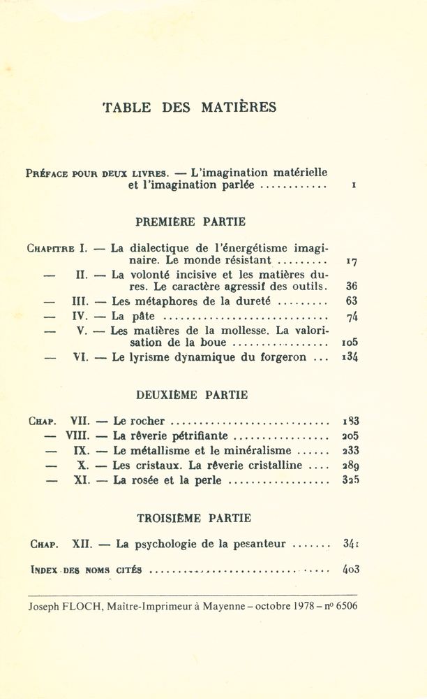 『LA TERRE et les RÊVERIES de la VOLONTÉ』 2